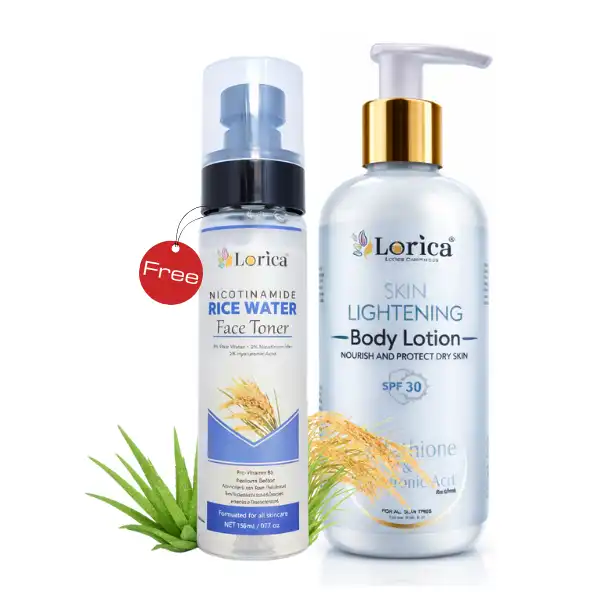 Skin-lightening-body-lotion-with-face-toner