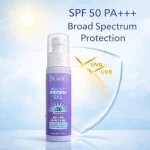 LORICA Blue Pea Sunscreen Gel SPF 50 PA+++ | Lightweight Oil-Free UV Protection for Oily & Sensitive Skin (100ml)