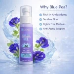 LORICA Blue Pea Sunscreen Gel SPF 50 PA+++ | Lightweight Oil-Free UV Protection for Oily & Sensitive Skin (100ml)
