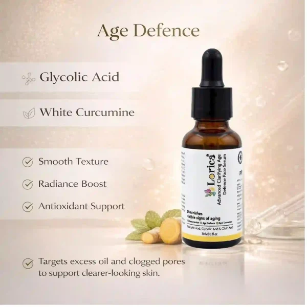 Lorica Advanced Clarifying Age Defence Face Serum - Acne Control
