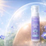 LORICA Blue Pea Sunscreen Gel SPF 50 PA+++ | Lightweight Oil-Free UV Protection for Oily & Sensitive Skin (100ml)