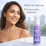 LORICA Blue Pea Sunscreen Gel SPF 50 PA+++ | Lightweight Oil-Free UV Protection for Oily & Sensitive Skin (100ml)